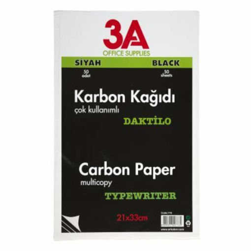 Picture of CARBON PAPER BLACK X50 SHEETS